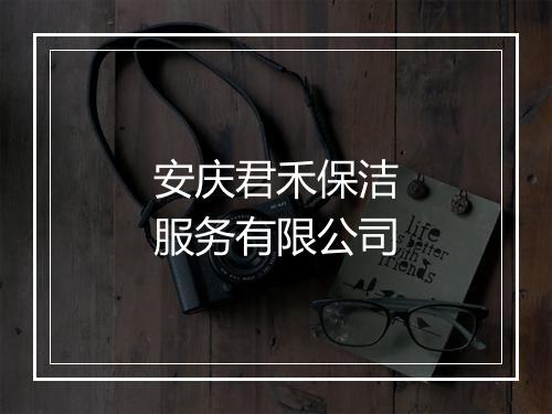 安庆君禾保洁服务有限公司