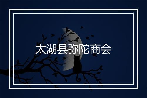 太湖县弥陀商会