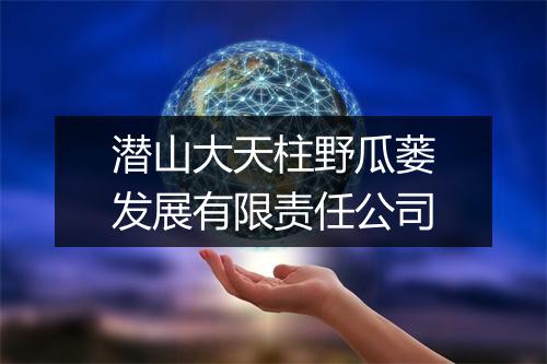 潜山大天柱野瓜蒌发展有限责任公司