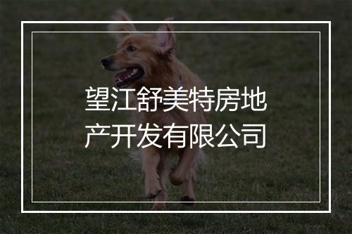 望江舒美特房地产开发有限公司