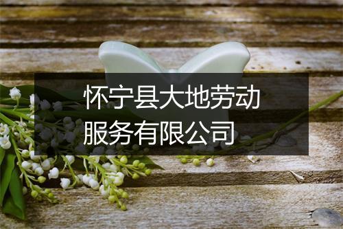 怀宁县大地劳动服务有限公司