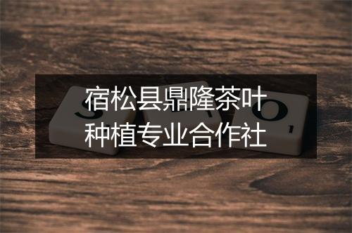 宿松县鼎隆茶叶种植专业合作社