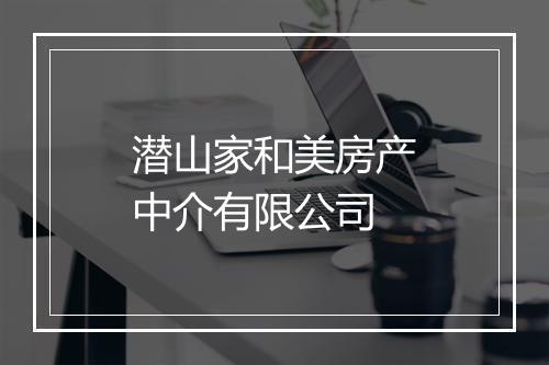 潜山家和美房产中介有限公司