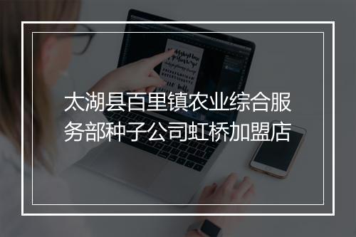 太湖县百里镇农业综合服务部种子公司虹桥加盟店