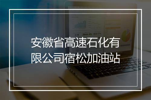 安徽省高速石化有限公司宿松加油站