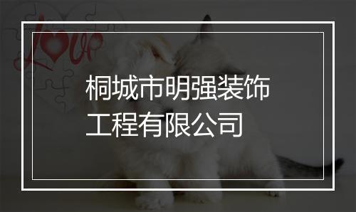 桐城市明强装饰工程有限公司
