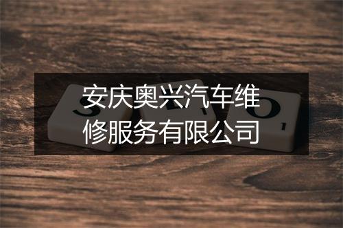 安庆奥兴汽车维修服务有限公司