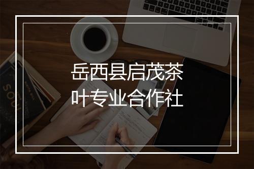 岳西县启茂茶叶专业合作社