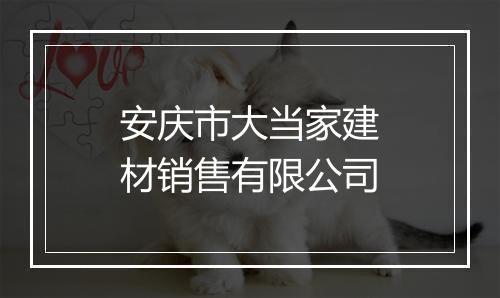 安庆市大当家建材销售有限公司