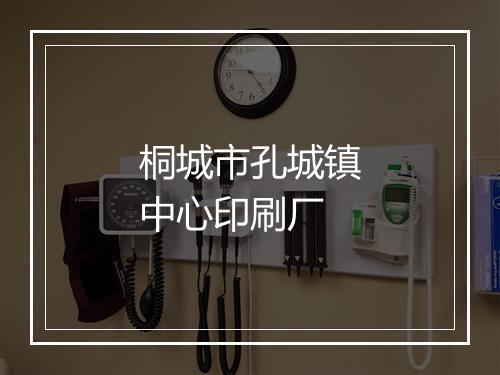 桐城市孔城镇中心印刷厂