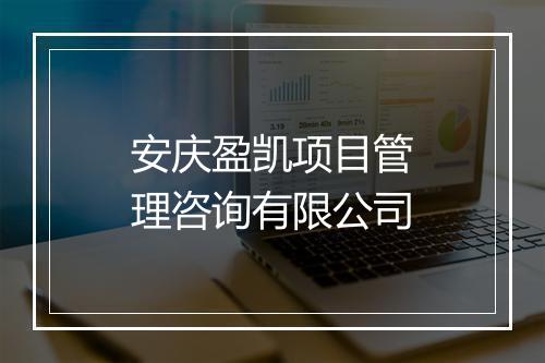 安庆盈凯项目管理咨询有限公司