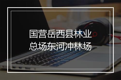 国营岳西县林业总场东河冲林场