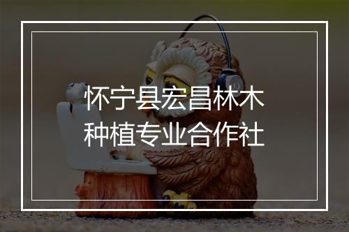 怀宁县宏昌林木种植专业合作社