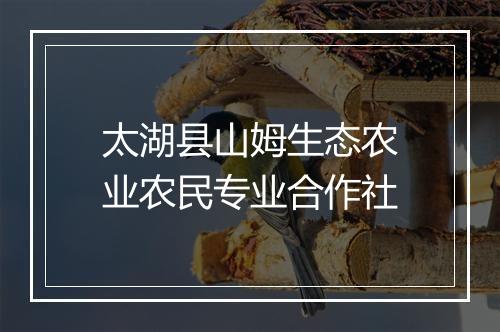 太湖县山姆生态农业农民专业合作社