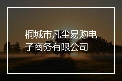 桐城市凡尘易购电子商务有限公司