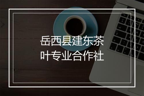 岳西县建东茶叶专业合作社