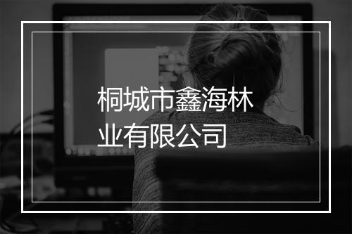 桐城市鑫海林业有限公司
