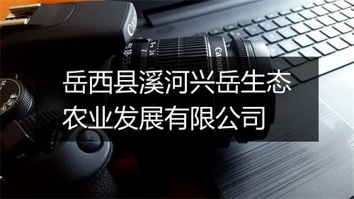 岳西县溪河兴岳生态农业发展有限公司