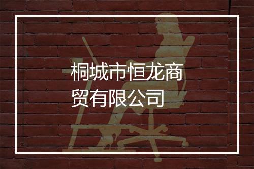 桐城市恒龙商贸有限公司