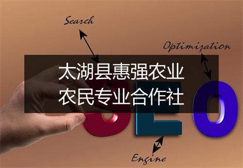 太湖县惠强农业农民专业合作社
