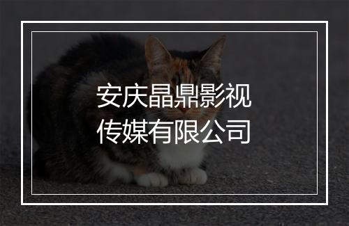 安庆晶鼎影视传媒有限公司
