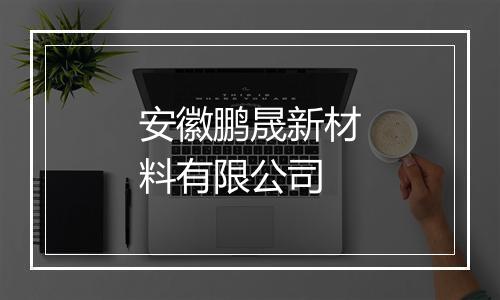 安徽鹏晟新材料有限公司