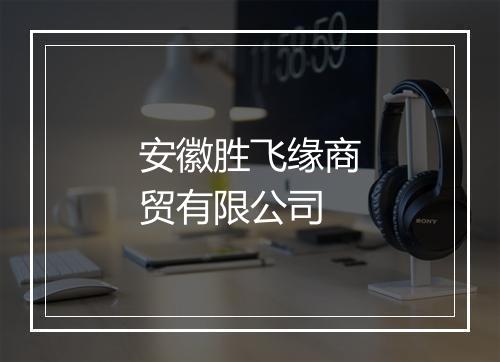 安徽胜飞缘商贸有限公司