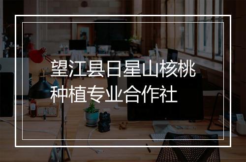 望江县日星山核桃种植专业合作社