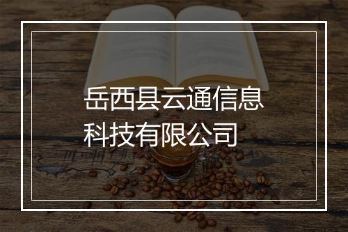 岳西县云通信息科技有限公司