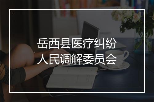 岳西县医疗纠纷人民调解委员会