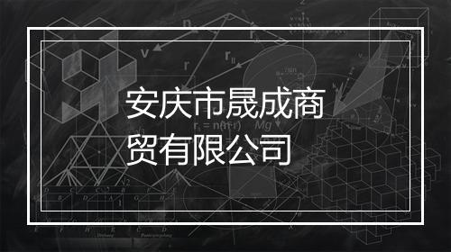 安庆市晟成商贸有限公司