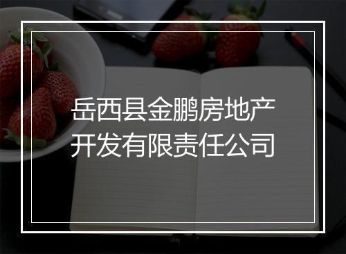 岳西县金鹏房地产开发有限责任公司