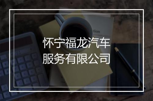 怀宁福龙汽车服务有限公司