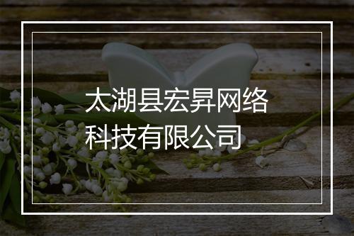 太湖县宏昇网络科技有限公司
