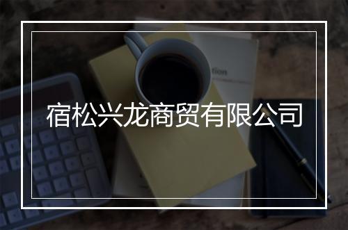 宿松兴龙商贸有限公司