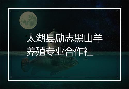太湖县励志黑山羊养殖专业合作社