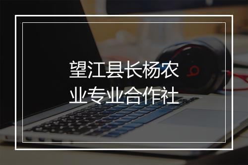 望江县长杨农业专业合作社