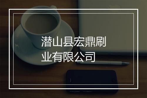潜山县宏鼎刷业有限公司