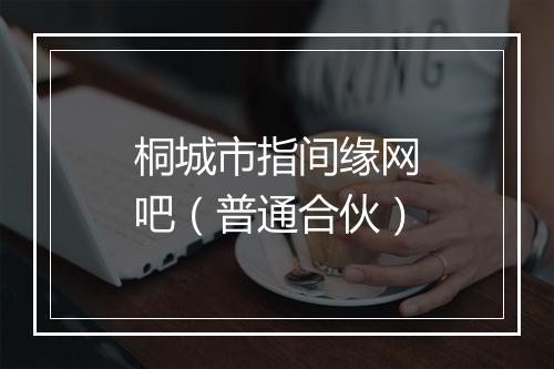 桐城市指间缘网吧（普通合伙）