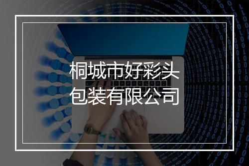 桐城市好彩头包装有限公司