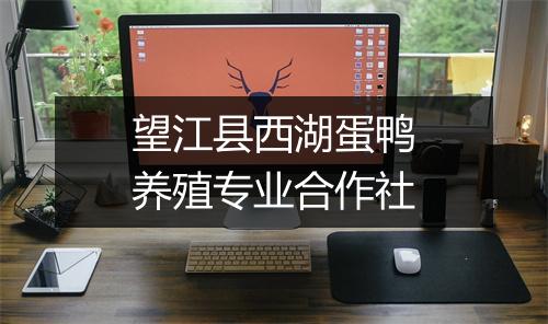 望江县西湖蛋鸭养殖专业合作社