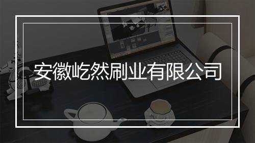 安徽屹然刷业有限公司