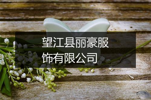 望江县丽豪服饰有限公司