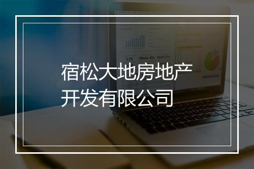 宿松大地房地产开发有限公司