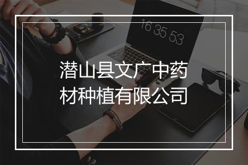 潜山县文广中药材种植有限公司