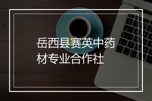 岳西县赛英中药材专业合作社