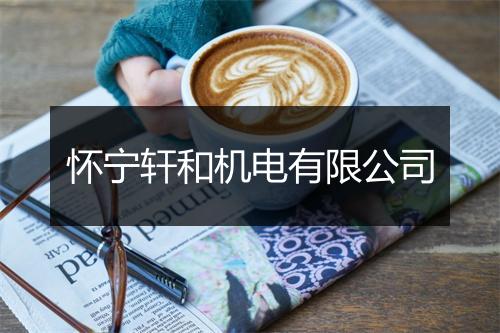 怀宁轩和机电有限公司