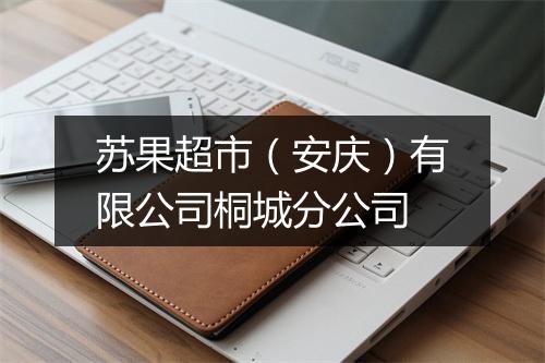 苏果超市（安庆）有限公司桐城分公司