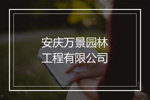 安庆万景园林工程有限公司