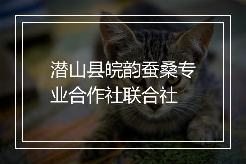 潜山县皖韵蚕桑专业合作社联合社